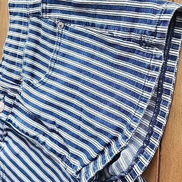 American Eagle Next Level Stretch Striped Shorts - 6 - Picture 3 of 8